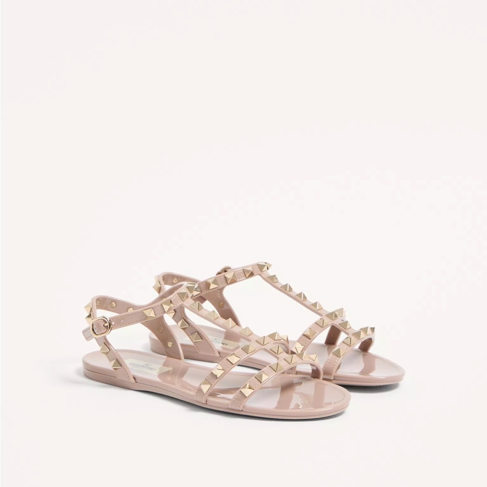 Valentino Blush Studded Sandal - Picture 7 of 8